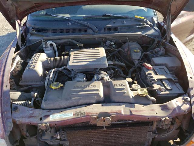 1B7GL2AN5YS630754 - 2000 DODGE DAKOTA QUA BURGUNDY photo 11