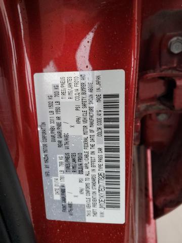 JM1DE1KY7E0177826 - 2014 MAZDA MAZDA2 SPO RED photo 12