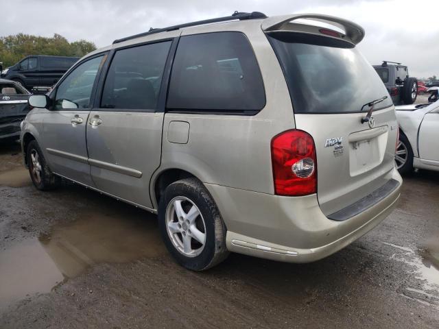 JM3LW28A130348258 - 2003 MAZDA MPV WAGON BEIGE photo 2