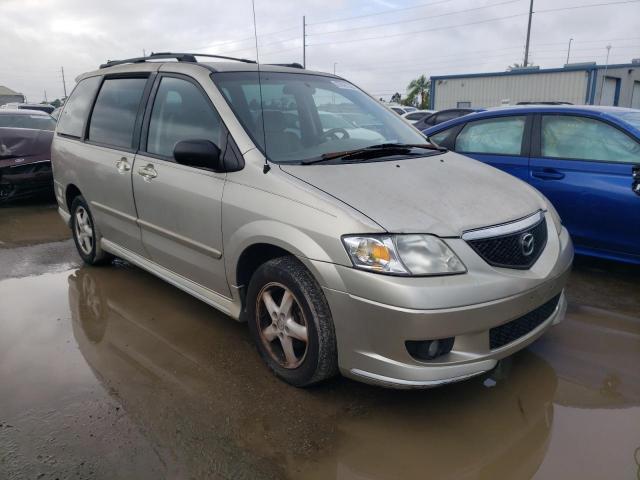 JM3LW28A130348258 - 2003 MAZDA MPV WAGON BEIGE photo 4