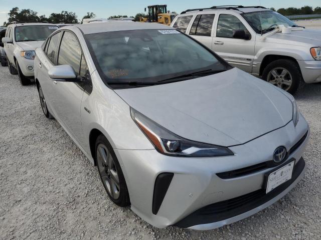 JTDKARFU7L3107571 - 2020 TOYOTA PRIUS L SILVER photo 4