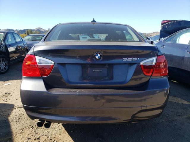 WBAVB13506KX62851 - 2006 BMW 325 I CHARCOAL photo 6