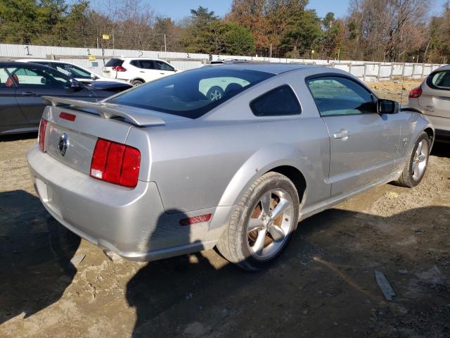 1ZVHT82H495105665 - 2009 FORD MUSTANG GT SILVER photo 3