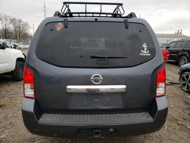 5N1AR1NB1CC625435 - 2012 NISSAN PATHFINDER GRAY photo 6