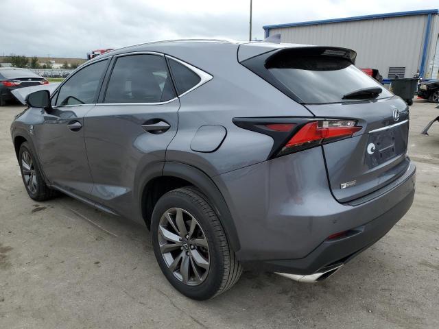 JTJYARBZ4H2051417 - 2017 LEXUS NX 200T BA GRAY photo 2