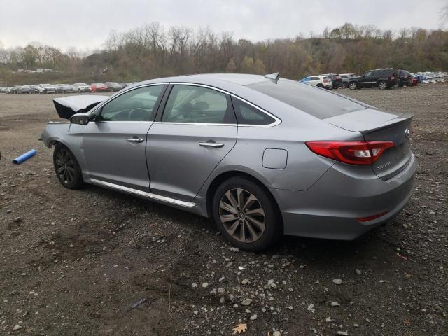 5NPE34AF4GH430800 - 2016 HYUNDAI SONATA SPO SILVER photo 2