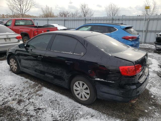 3VW2K7AJ4DM445411 - 2013 VOLKSWAGEN JETTA BASE 黑色 照片 2