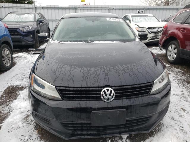 3VW2K7AJ4DM445411 - 2013 VOLKSWAGEN JETTA BASE 黑色 照片 5