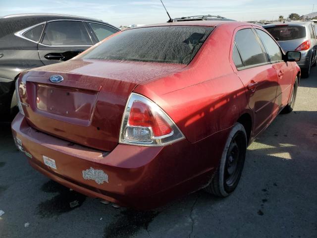 3FAHP06Z47R241709 - 2007 FORD FUSION S RED photo 3