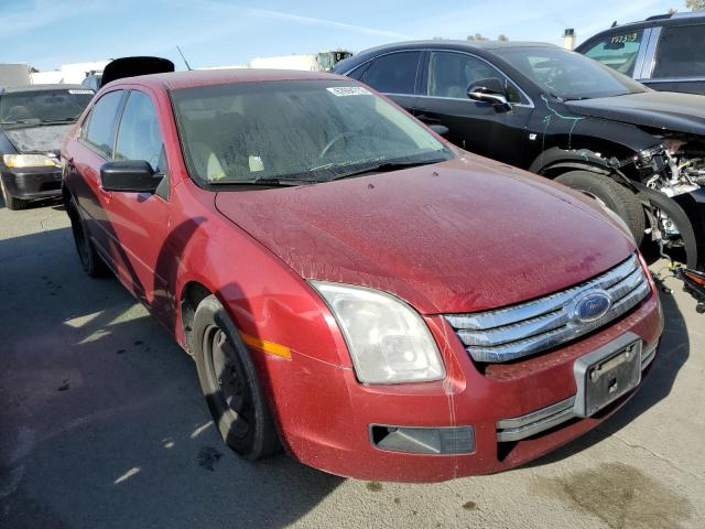 3FAHP06Z47R241709 - 2007 FORD FUSION S RED photo 4