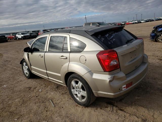 1B3HB48A69D149523 - 2009 DODGE CALIBER SX GOLD photo 2