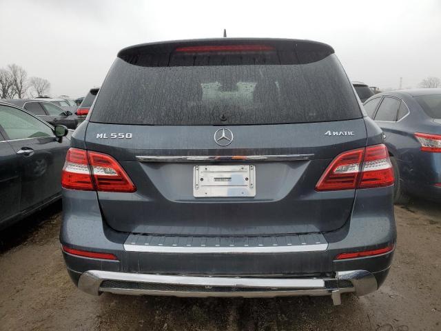 4JGDA7DB9CA047914 - 2012 MERCEDES-BENZ ML 550 4MA GRAY photo 6