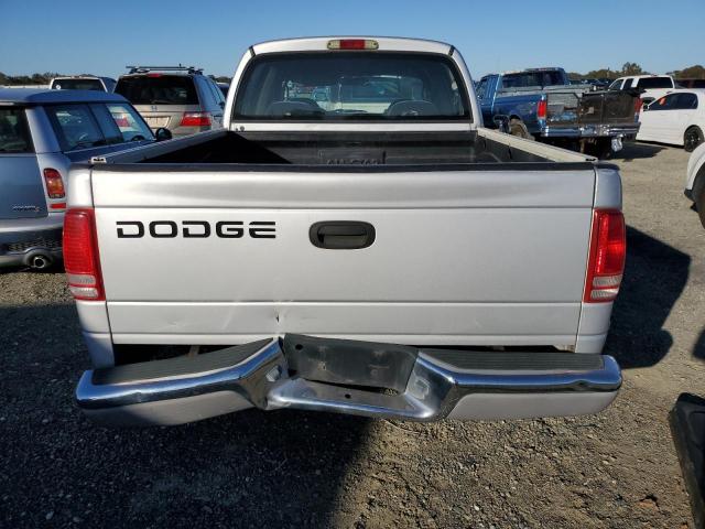 1B7HL48Z62S690025 - 2002 DODGE DAKOTA QUA SILVER photo 6