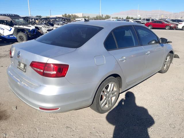 3VW2K7AJ6FM230857 - 2015 VOLKSWAGEN JETTA BASE 银色 照片 3