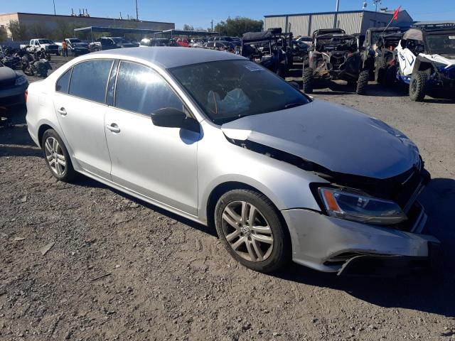 3VW2K7AJ6FM230857 - 2015 VOLKSWAGEN JETTA BASE 银色 照片 4