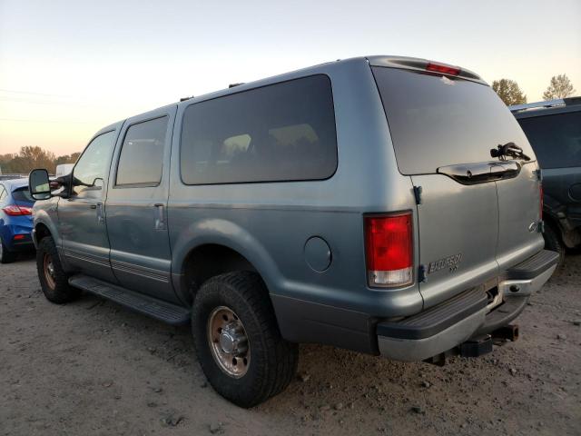 1FMNU41S41EB51781 - 2001 FORD EXCURSION GRAY photo 2