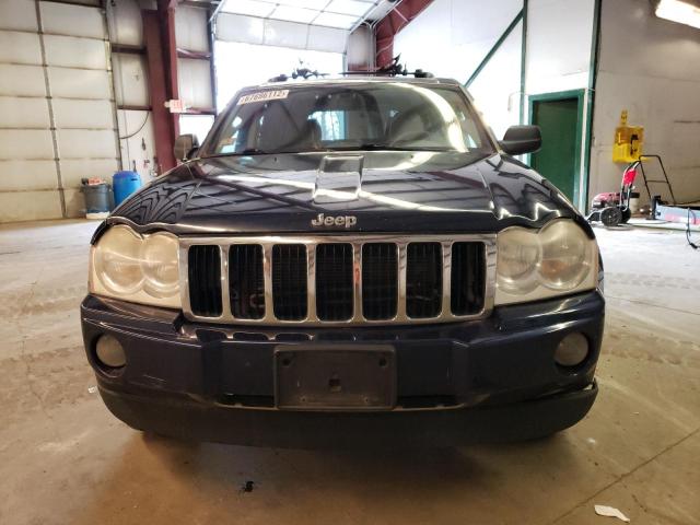 1J4HR58N86C184952 - 2006 JEEP GRAND CHER BLUE photo 5