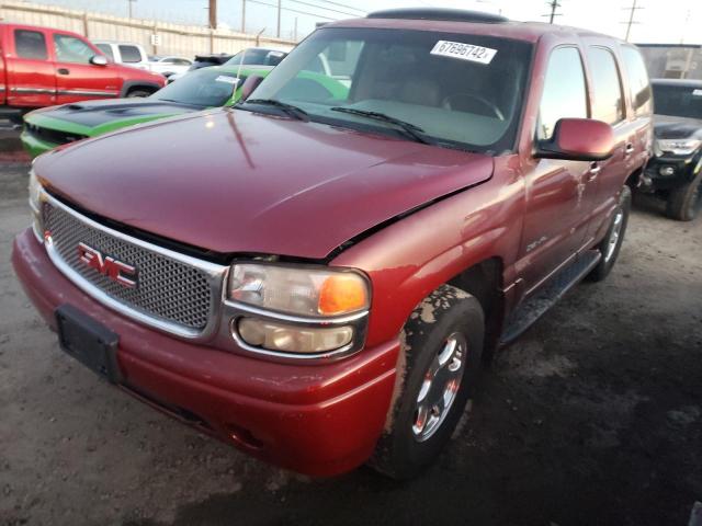 1GKEK63U91J275478 - 2001 GMC DENALI BURGUNDY photo 1