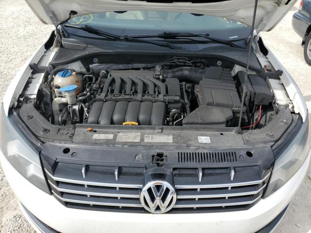 1VWCM7A3XCC081494 - 2012 VOLKSWAGEN PASSAT SEL WHITE photo 11