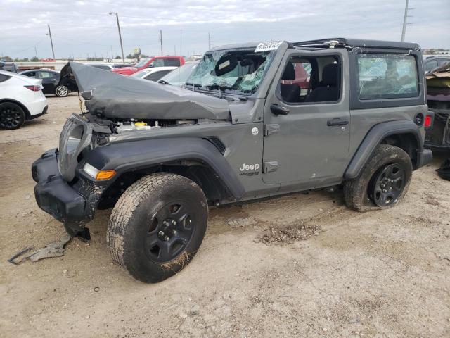 1C4GJXAN0LW346212 - 2020 JEEP WRANGLER S GRAY photo 1
