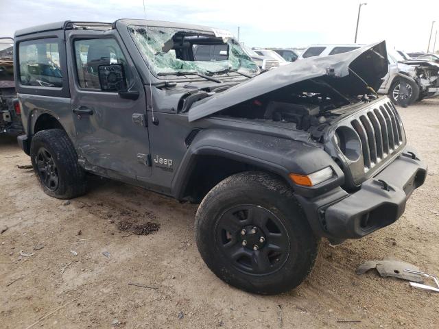 1C4GJXAN0LW346212 - 2020 JEEP WRANGLER S GRAY photo 4