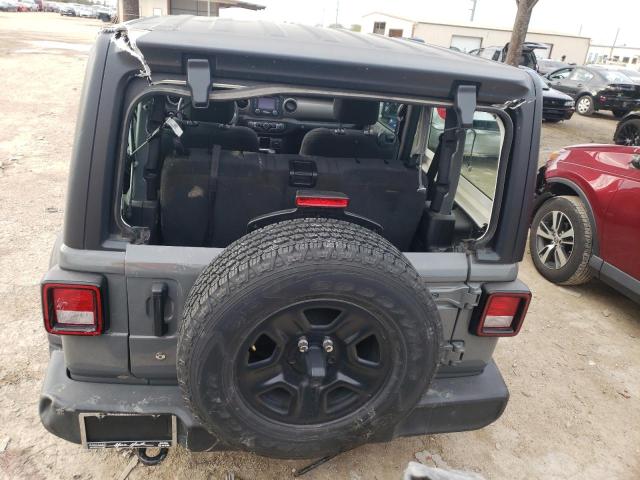 1C4GJXAN0LW346212 - 2020 JEEP WRANGLER S GRAY photo 6