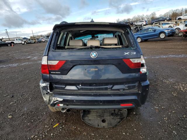 WBXPC9C45AWJ35243 - 2010 BMW X3 XDRIVE3 BLUE photo 6