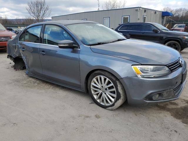 3VWL17AJ7EM441393 - 2014 VOLKSWAGEN JETTA SEL GRAY photo 4