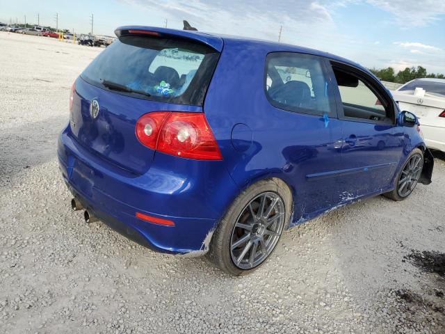 WVWKC71K78W184547 - 2008 VOLKSWAGEN R32 BLUE photo 3