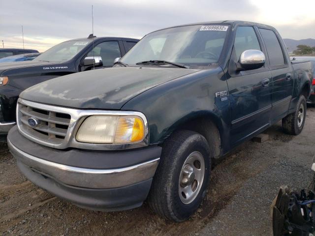 1FTRW07W61KA42873 - 2001 FORD F150 SUPER GREEN photo 1