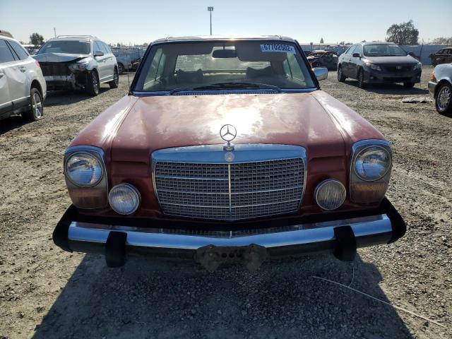 11407312101838 - 1974 MERCEDES-BENZ C 280 RED photo 5