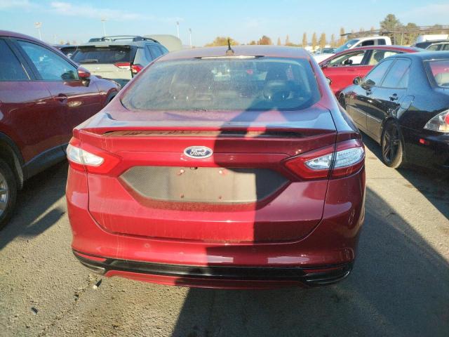 3FA6P0D91ER393535 - 2014 FORD FUSION TIT RED photo 6