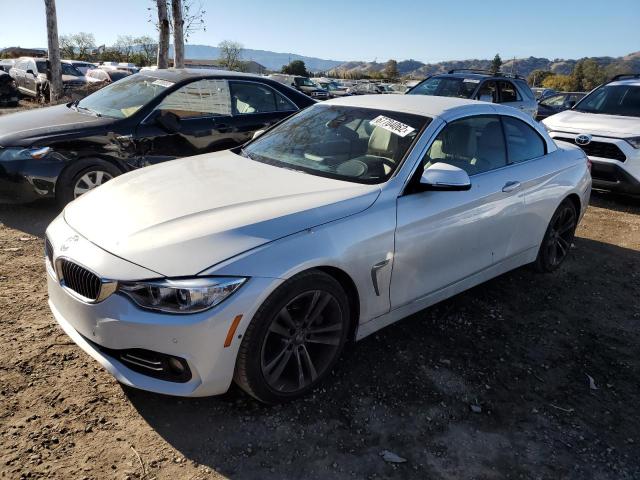 WBA3T3C53FP939489 - 2015 BMW 435 I WHITE photo 1