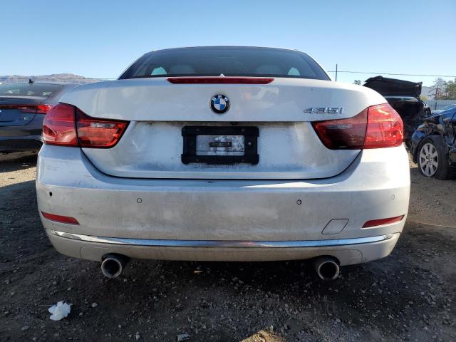 WBA3T3C53FP939489 - 2015 BMW 435 I WHITE photo 6