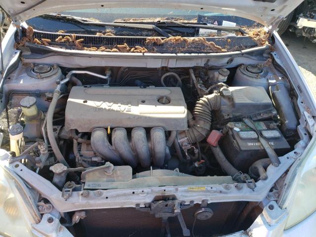 2T1KR32E35C362071 - 2005 TOYOTA MATRIX 银色 照片 11