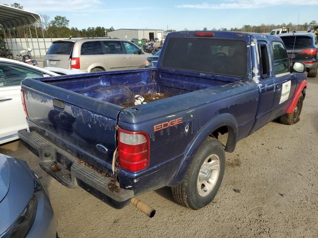 1FTYR44U84PA30602 - 2004 FORD RANGER SUP BLUE photo 3