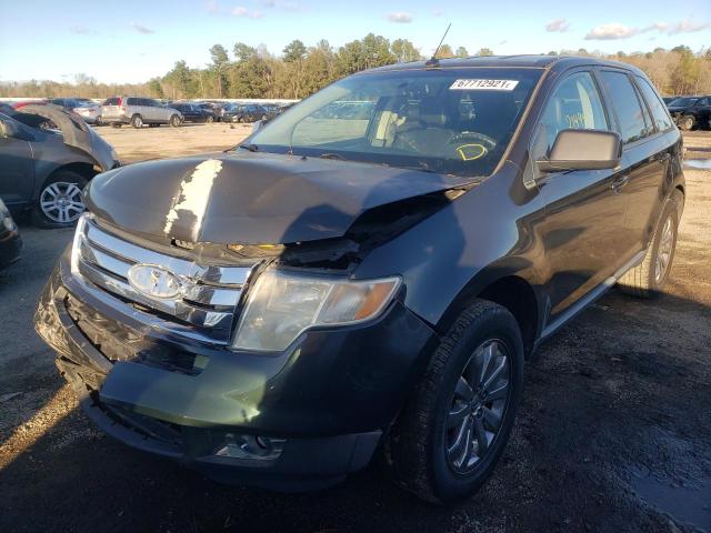 2FMDK39C07BA54316 - 2007 FORD EDGE SEL P BLACK photo 2