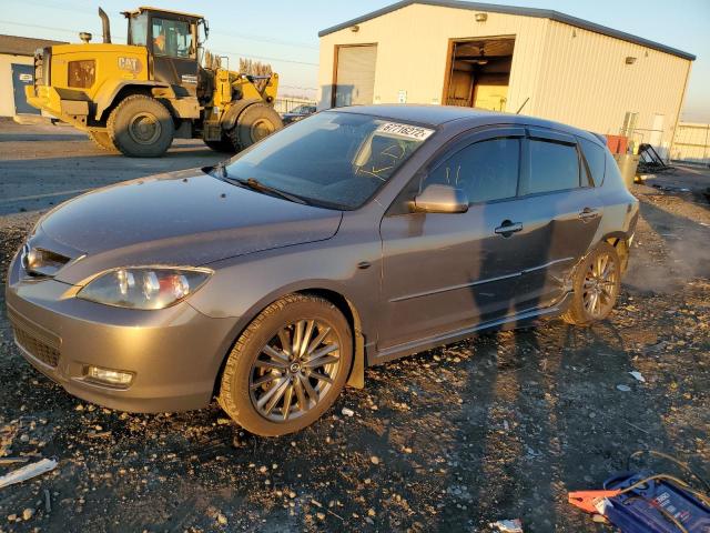 JM1BK343871652605 - 2007 MAZDA 3 HATCHBAC GRAY photo 1