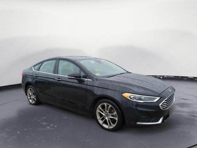 3FA6P0CD1LR174948 - 2020 FORD FUSION SEL BLACK photo 4