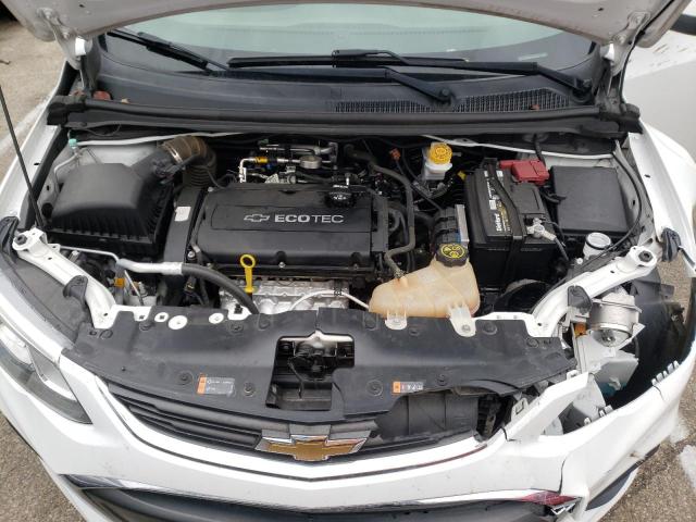 1G1JG6SH8H4169427 - 2017 CHEVROLET SONIC WHITE photo 11