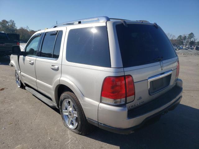 5LMEU88H04ZJ46556 - 2004 LINCOLN AVIATOR 银色 照片 2