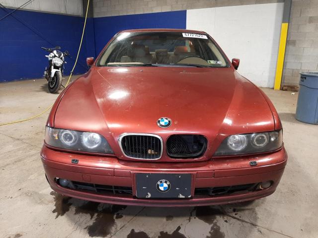 WBADT63431CF14788 - 2001 BMW 530 I AUTO RED photo 5