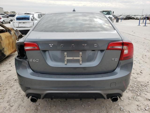 YV126MFL0J2457164 - 2018 VOLVO S60 DYNAMI GRAY photo 6