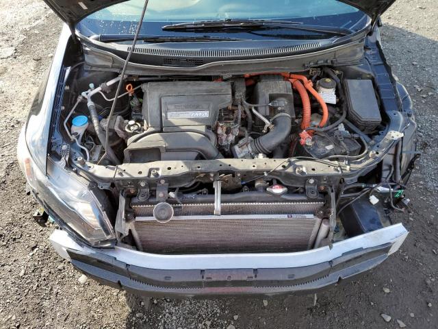 JHMFB4F33CS011403 - 2012 HONDA CIVIC HYBR GRAY photo 11