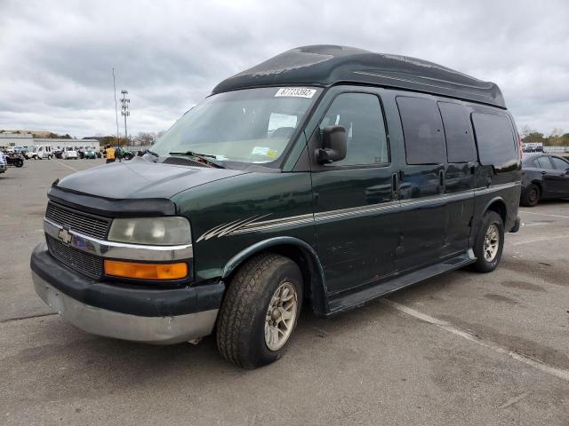 1GBFG15T331164506 - 2003 CHEVROLET EXPRESS G1 GREEN photo 1