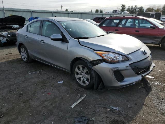 JM1BL1UG2C1520356 - 2012 MAZDA 3 I SILVER photo 4