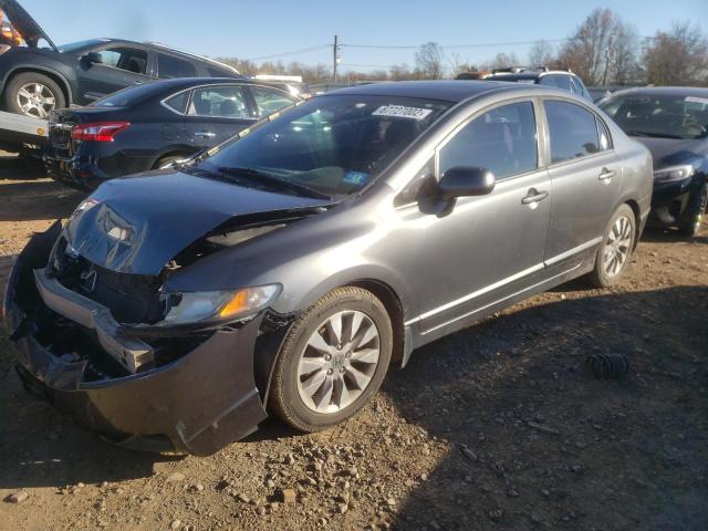 19XFA1F93BE004718 - 2011 HONDA CIVIC EXL 灰色 照片 1