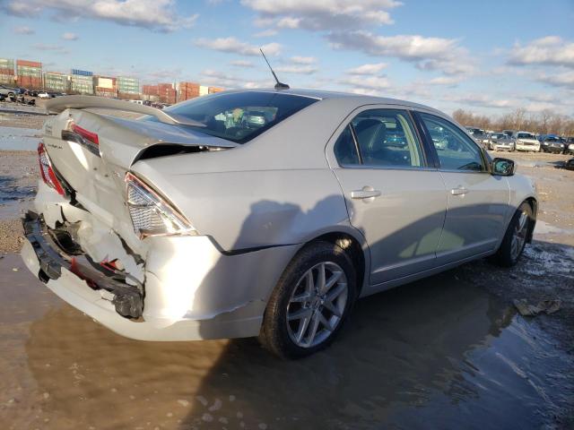 3FAHP0JA7AR316833 - 2010 FORD FUSION SEL SILVER photo 3