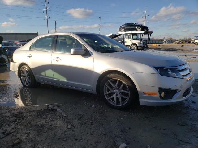 3FAHP0JA7AR316833 - 2010 FORD FUSION SEL SILVER photo 4