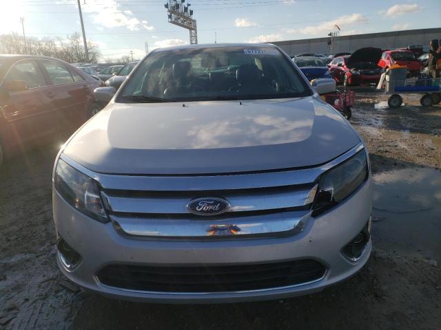 3FAHP0JA7AR316833 - 2010 FORD FUSION SEL SILVER photo 5